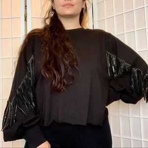 🧸Young Fabulous & Broke - Black sweater